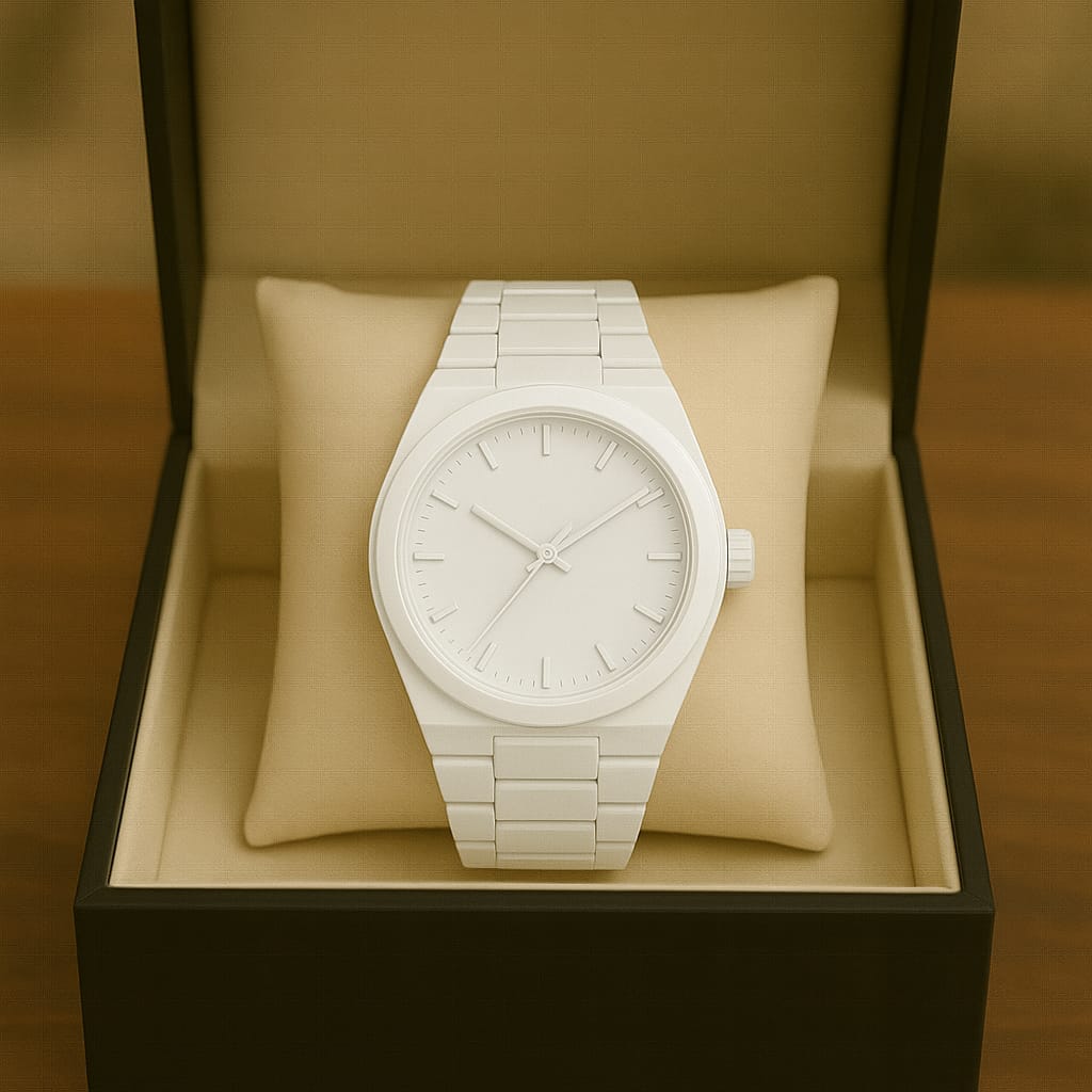 WHITE AURA WATCH